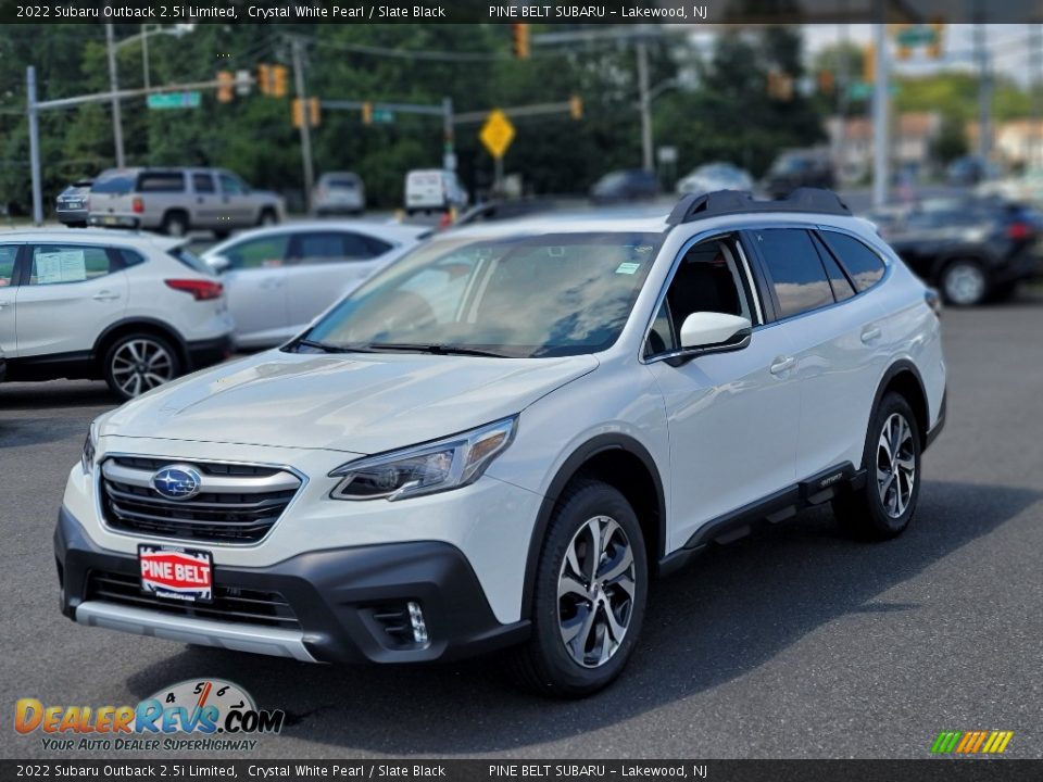 2022 Subaru Outback 2.5i Limited Crystal White Pearl / Slate Black Photo #1