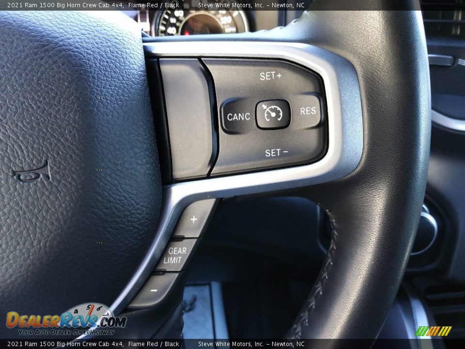 2021 Ram 1500 Big Horn Crew Cab 4x4 Steering Wheel Photo #21