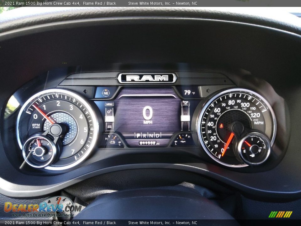 2021 Ram 1500 Big Horn Crew Cab 4x4 Gauges Photo #22