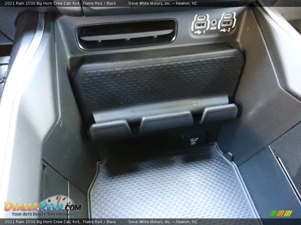 2021 Ram 1500 Big Horn Crew Cab 4x4 Flame Red / Black Photo #28