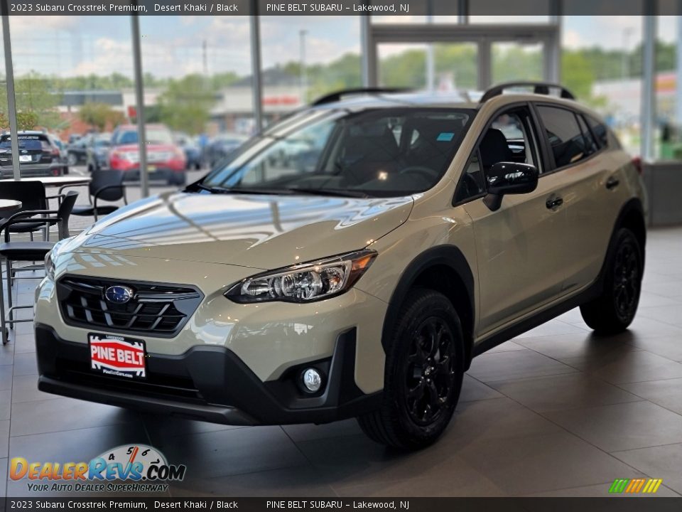 2023 Subaru Crosstrek Premium Desert Khaki / Black Photo #1