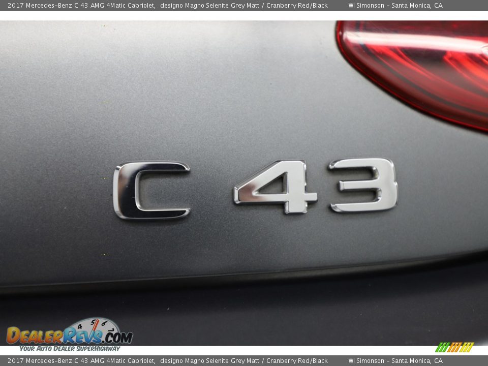 2017 Mercedes-Benz C 43 AMG 4Matic Cabriolet Logo Photo #12