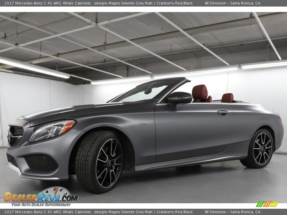 designo Magno Selenite Grey Matt 2017 Mercedes-Benz C 43 AMG 4Matic Cabriolet Photo #15