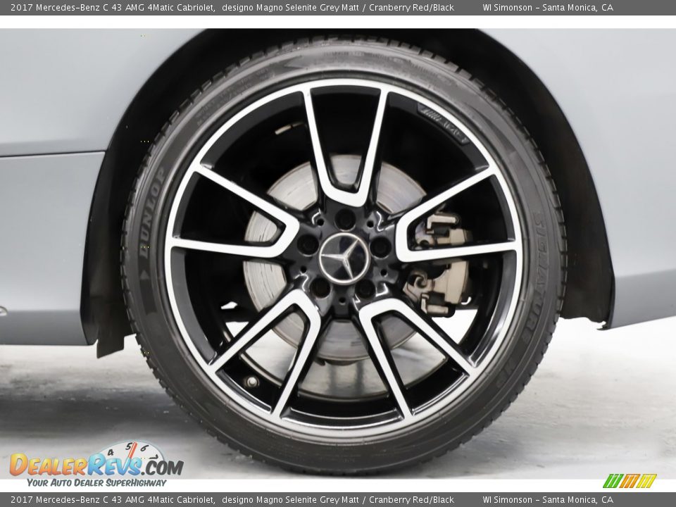 2017 Mercedes-Benz C 43 AMG 4Matic Cabriolet Wheel Photo #20
