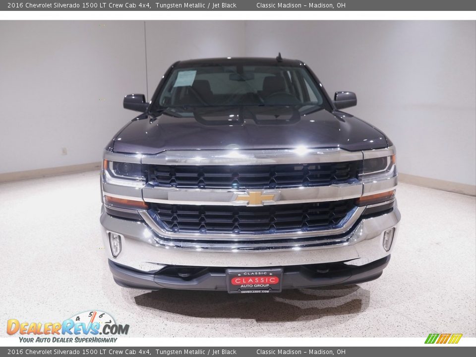 2016 Chevrolet Silverado 1500 LT Crew Cab 4x4 Tungsten Metallic / Jet Black Photo #2
