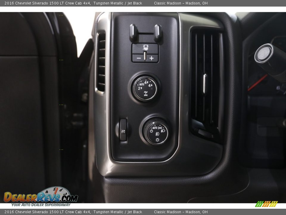 2016 Chevrolet Silverado 1500 LT Crew Cab 4x4 Tungsten Metallic / Jet Black Photo #6