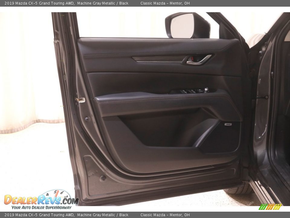 2019 Mazda CX-5 Grand Touring AWD Machine Gray Metallic / Black Photo #4