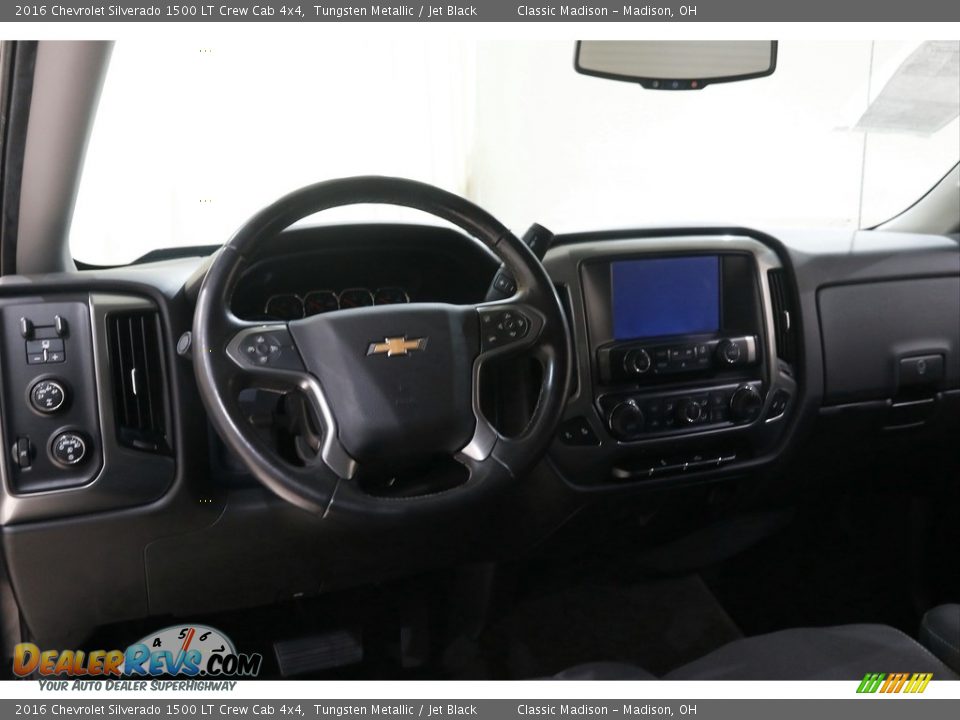 2016 Chevrolet Silverado 1500 LT Crew Cab 4x4 Tungsten Metallic / Jet Black Photo #7