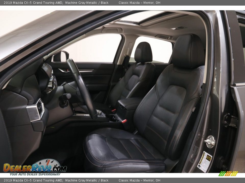 2019 Mazda CX-5 Grand Touring AWD Machine Gray Metallic / Black Photo #5