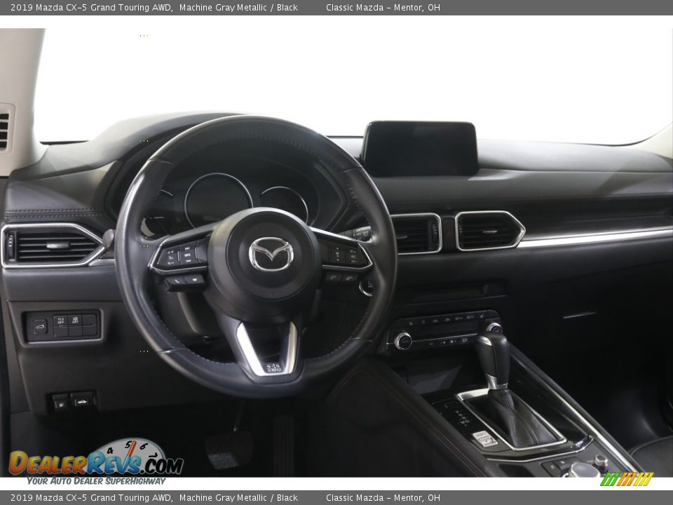 2019 Mazda CX-5 Grand Touring AWD Machine Gray Metallic / Black Photo #6