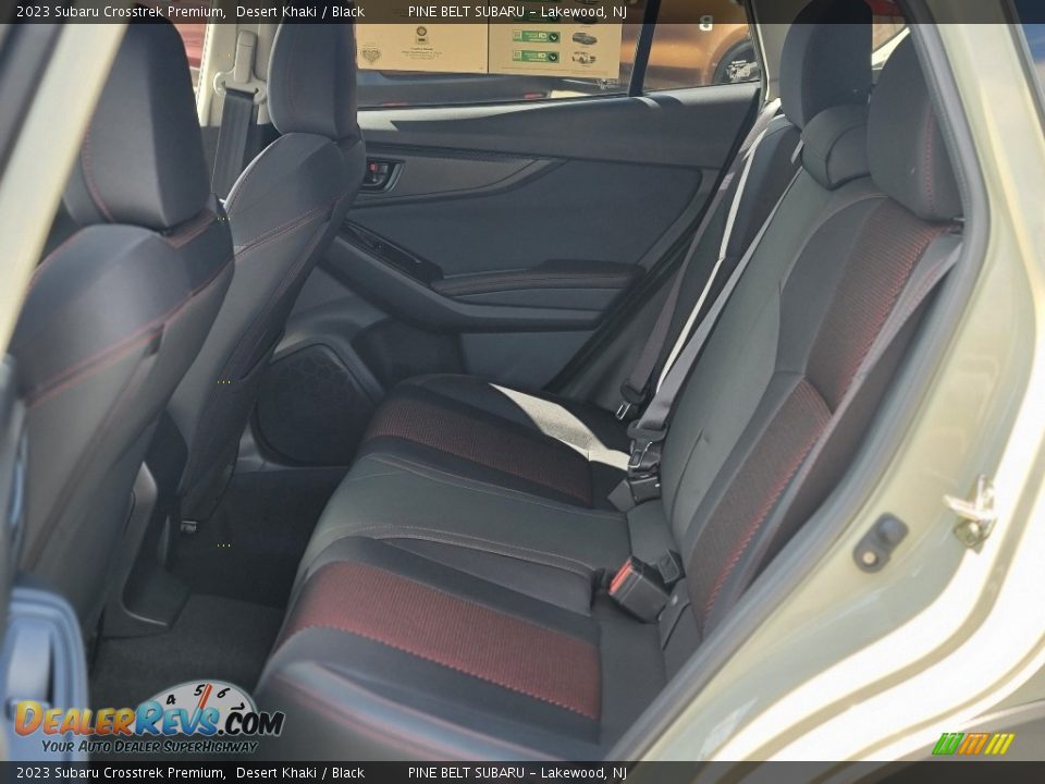 Rear Seat of 2023 Subaru Crosstrek Premium Photo #6