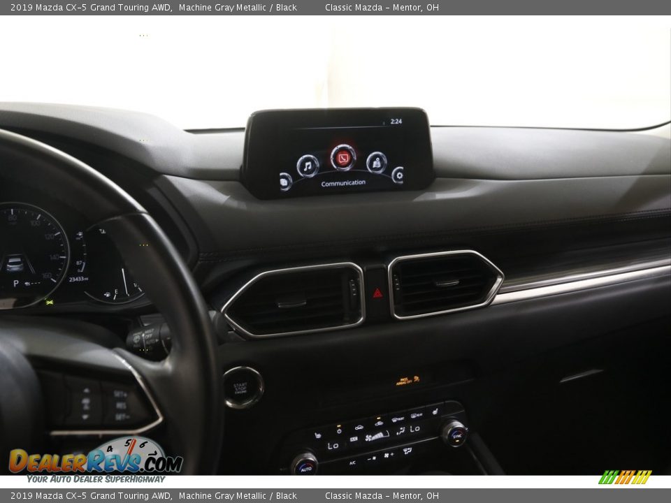2019 Mazda CX-5 Grand Touring AWD Machine Gray Metallic / Black Photo #9
