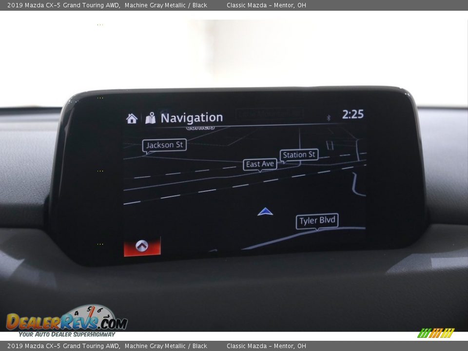 2019 Mazda CX-5 Grand Touring AWD Machine Gray Metallic / Black Photo #11