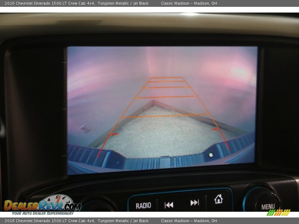 2016 Chevrolet Silverado 1500 LT Crew Cab 4x4 Tungsten Metallic / Jet Black Photo #14