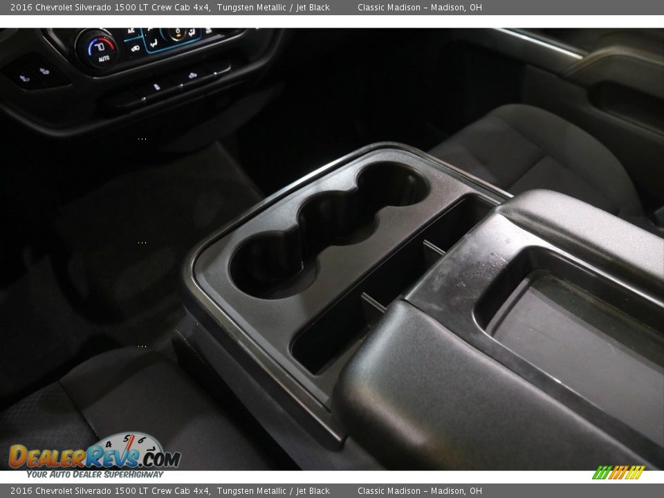 2016 Chevrolet Silverado 1500 LT Crew Cab 4x4 Tungsten Metallic / Jet Black Photo #15