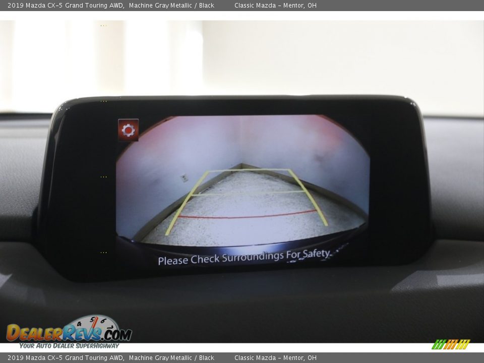 2019 Mazda CX-5 Grand Touring AWD Machine Gray Metallic / Black Photo #13