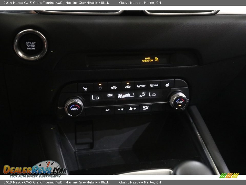 2019 Mazda CX-5 Grand Touring AWD Machine Gray Metallic / Black Photo #14