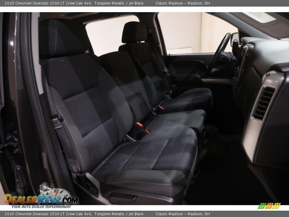 2016 Chevrolet Silverado 1500 LT Crew Cab 4x4 Tungsten Metallic / Jet Black Photo #16