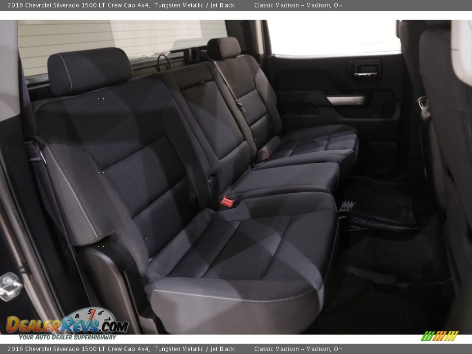2016 Chevrolet Silverado 1500 LT Crew Cab 4x4 Tungsten Metallic / Jet Black Photo #17