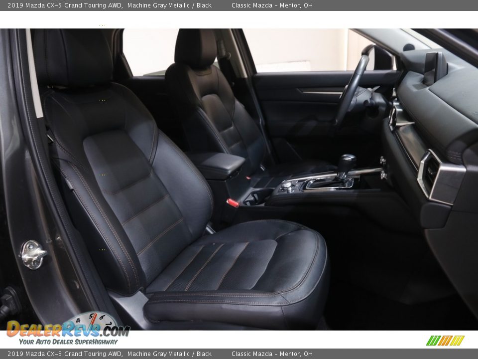 2019 Mazda CX-5 Grand Touring AWD Machine Gray Metallic / Black Photo #16