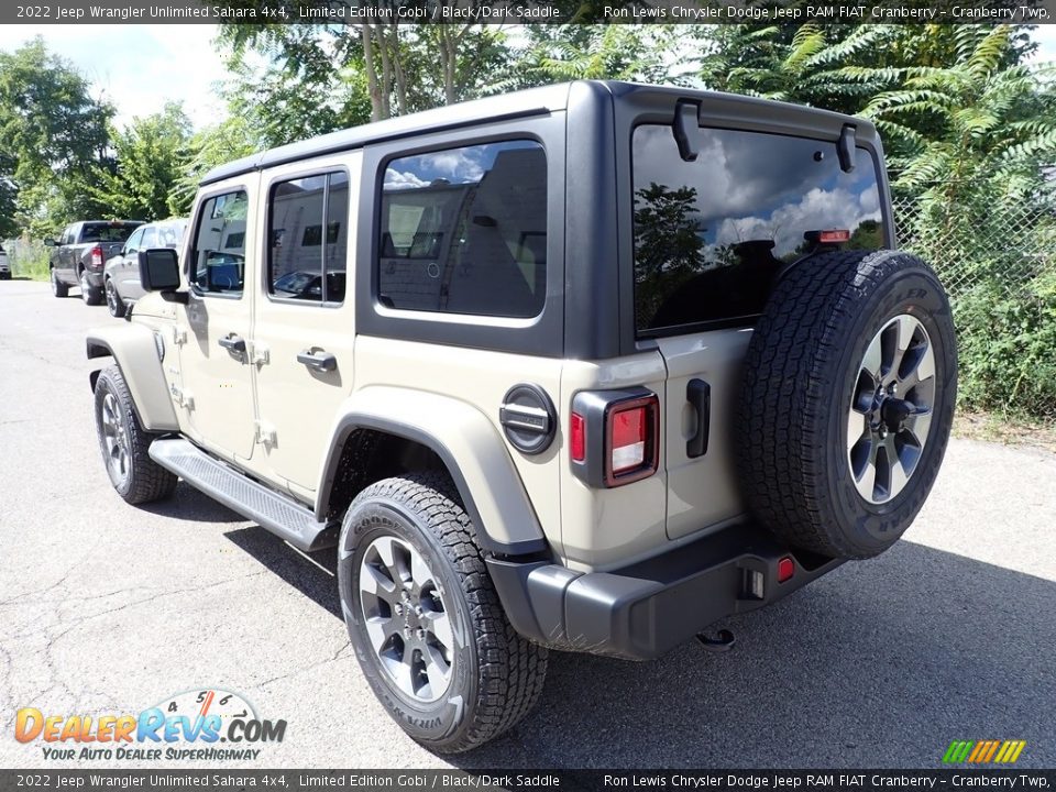 2022 Jeep Wrangler Unlimited Sahara 4x4 Limited Edition Gobi / Black/Dark Saddle Photo #3