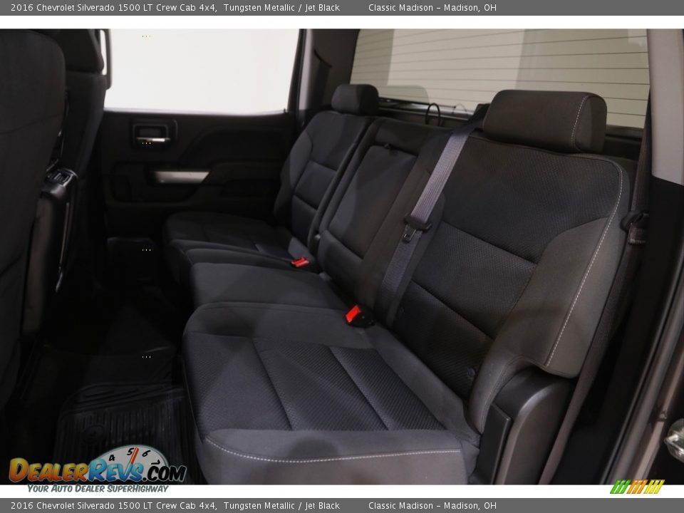 2016 Chevrolet Silverado 1500 LT Crew Cab 4x4 Tungsten Metallic / Jet Black Photo #18