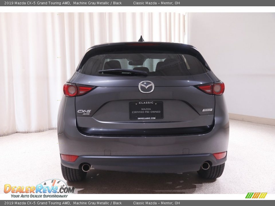 2019 Mazda CX-5 Grand Touring AWD Machine Gray Metallic / Black Photo #19