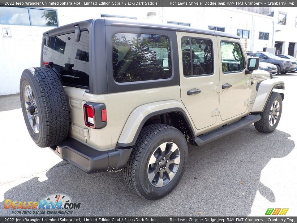 2022 Jeep Wrangler Unlimited Sahara 4x4 Limited Edition Gobi / Black/Dark Saddle Photo #5