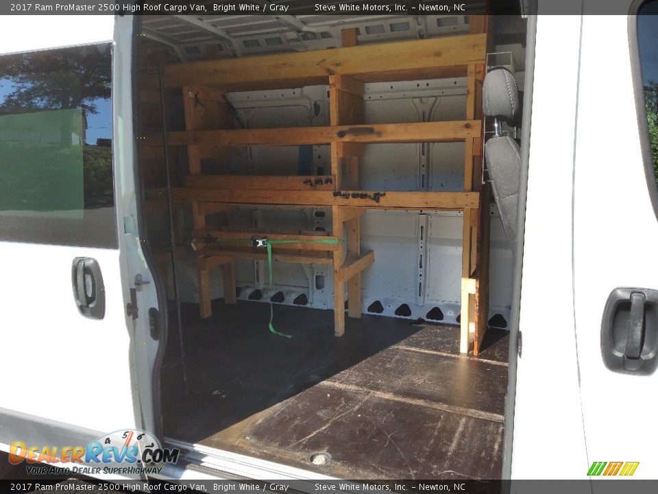 2017 Ram ProMaster 2500 High Roof Cargo Van Bright White / Gray Photo #19