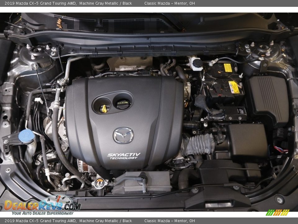 2019 Mazda CX-5 Grand Touring AWD Machine Gray Metallic / Black Photo #20