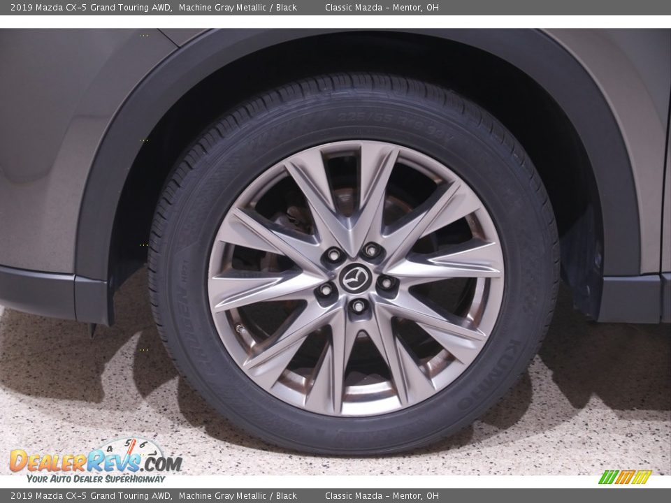 2019 Mazda CX-5 Grand Touring AWD Machine Gray Metallic / Black Photo #21