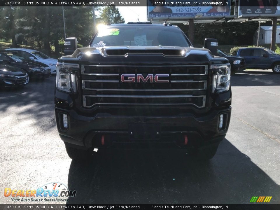 2020 GMC Sierra 3500HD AT4 Crew Cab 4WD Onyx Black / Jet Black/Kalahari Photo #5