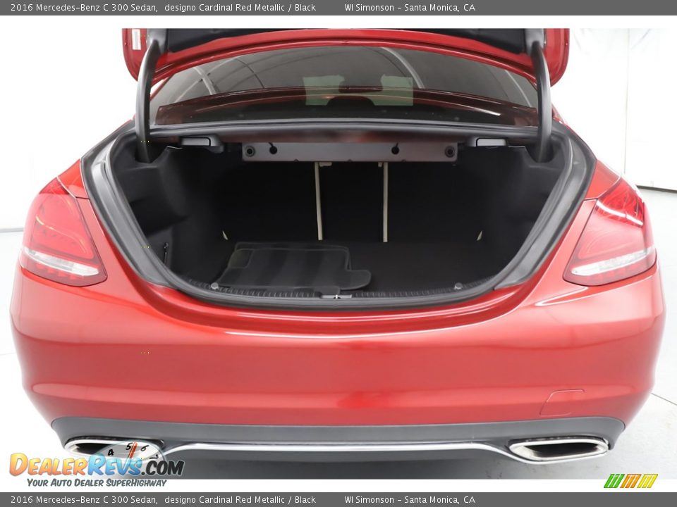 2016 Mercedes-Benz C 300 Sedan designo Cardinal Red Metallic / Black Photo #8