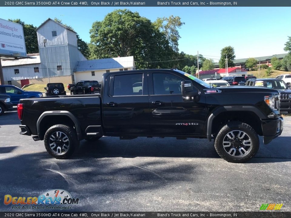 2020 GMC Sierra 3500HD AT4 Crew Cab 4WD Onyx Black / Jet Black/Kalahari Photo #7