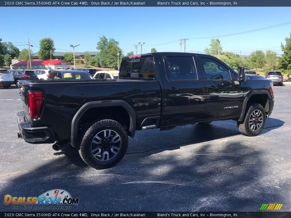 2020 GMC Sierra 3500HD AT4 Crew Cab 4WD Onyx Black / Jet Black/Kalahari Photo #8