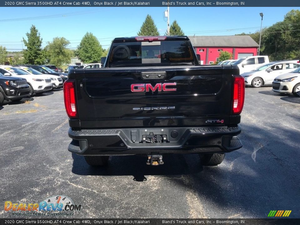 2020 GMC Sierra 3500HD AT4 Crew Cab 4WD Onyx Black / Jet Black/Kalahari Photo #9