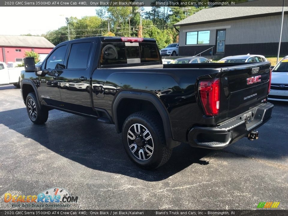 2020 GMC Sierra 3500HD AT4 Crew Cab 4WD Onyx Black / Jet Black/Kalahari Photo #11