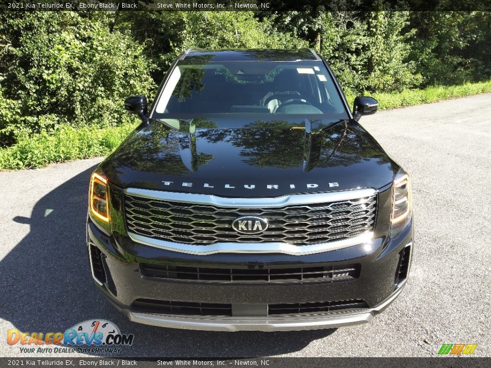 2021 Kia Telluride EX Ebony Black / Black Photo #4