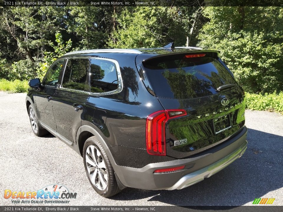 2021 Kia Telluride EX Ebony Black / Black Photo #9