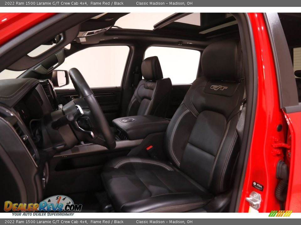 Front Seat of 2022 Ram 1500 Laramie G/T Crew Cab 4x4 Photo #5