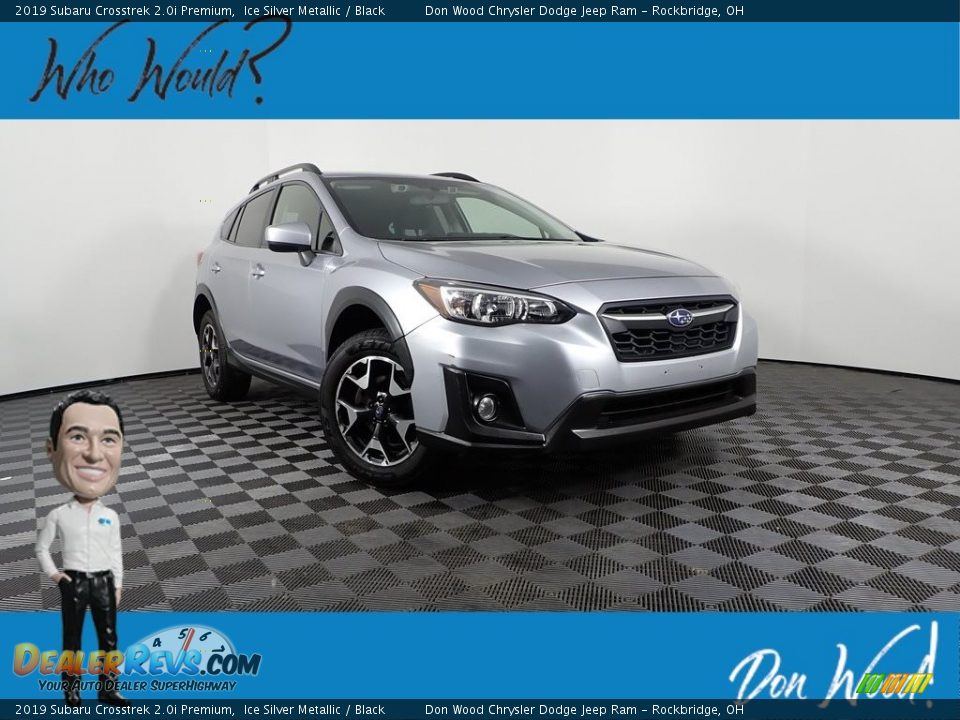 2019 Subaru Crosstrek 2.0i Premium Ice Silver Metallic / Black Photo #1