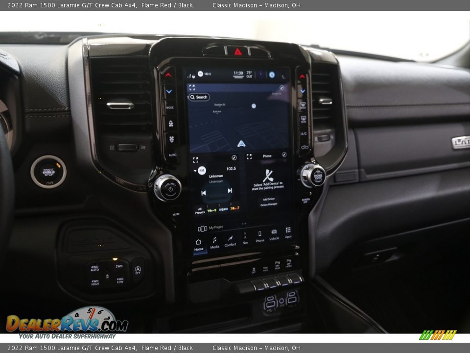 Controls of 2022 Ram 1500 Laramie G/T Crew Cab 4x4 Photo #9