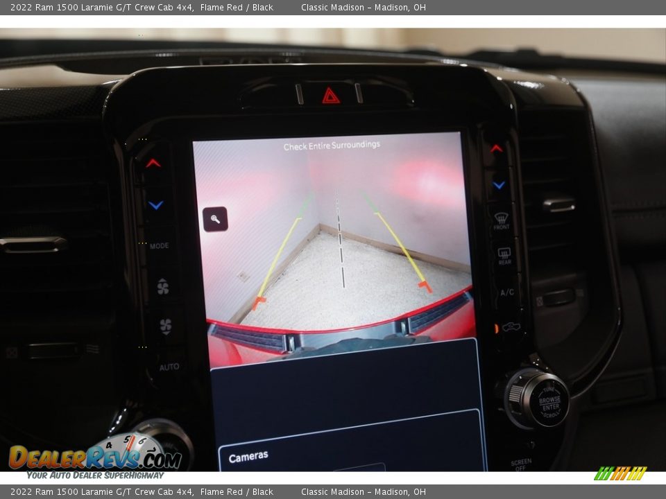 2022 Ram 1500 Laramie G/T Crew Cab 4x4 Flame Red / Black Photo #15