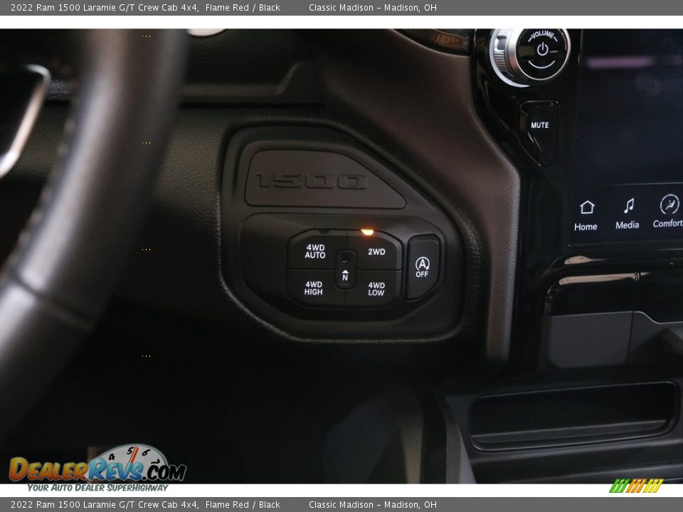 Controls of 2022 Ram 1500 Laramie G/T Crew Cab 4x4 Photo #16