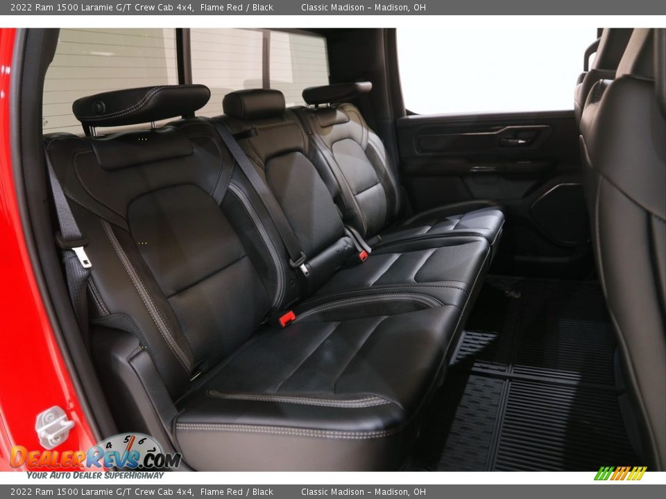 Rear Seat of 2022 Ram 1500 Laramie G/T Crew Cab 4x4 Photo #20
