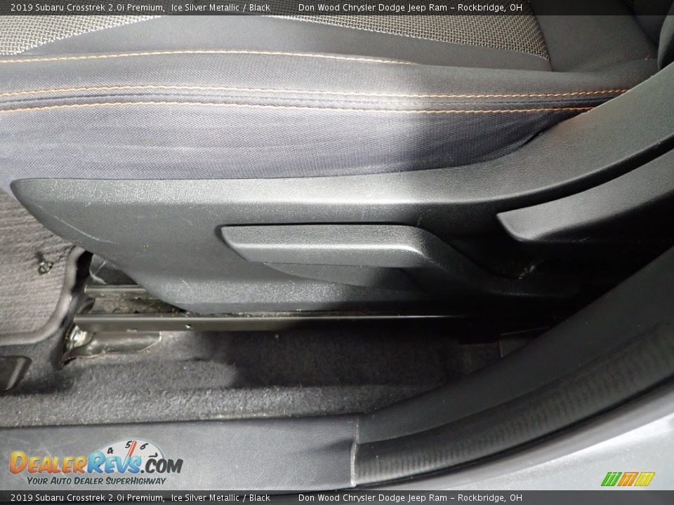 2019 Subaru Crosstrek 2.0i Premium Ice Silver Metallic / Black Photo #14