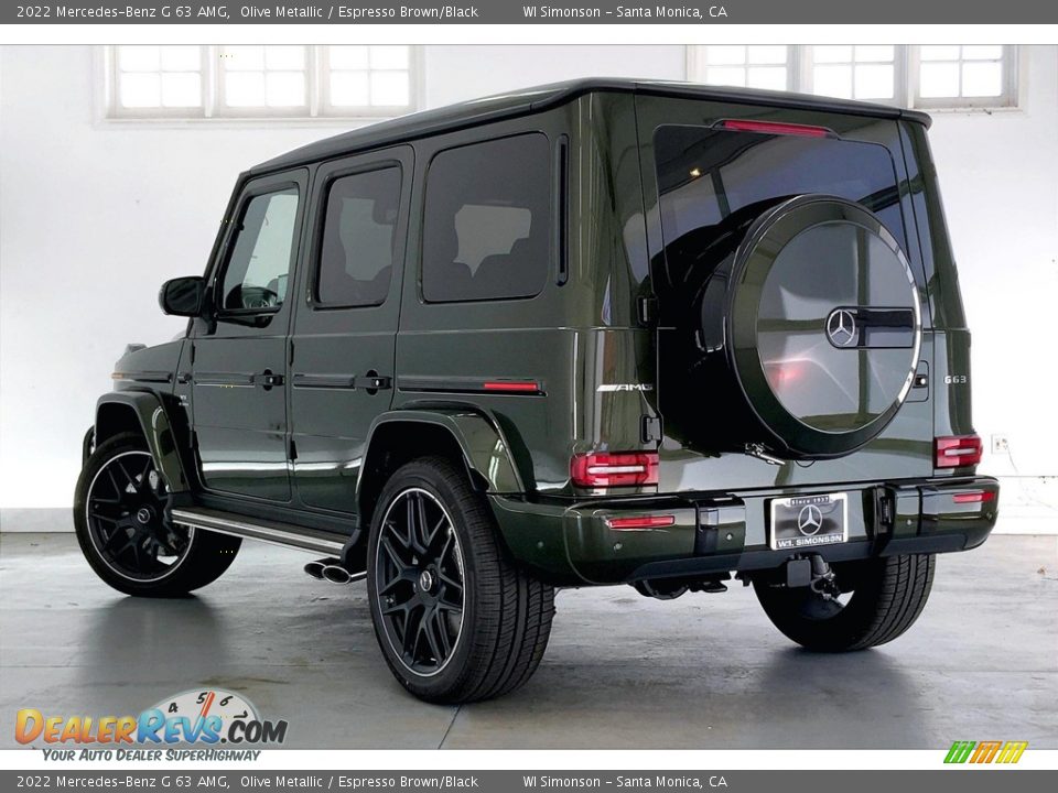 Olive Metallic 2022 Mercedes-Benz G 63 AMG Photo #2