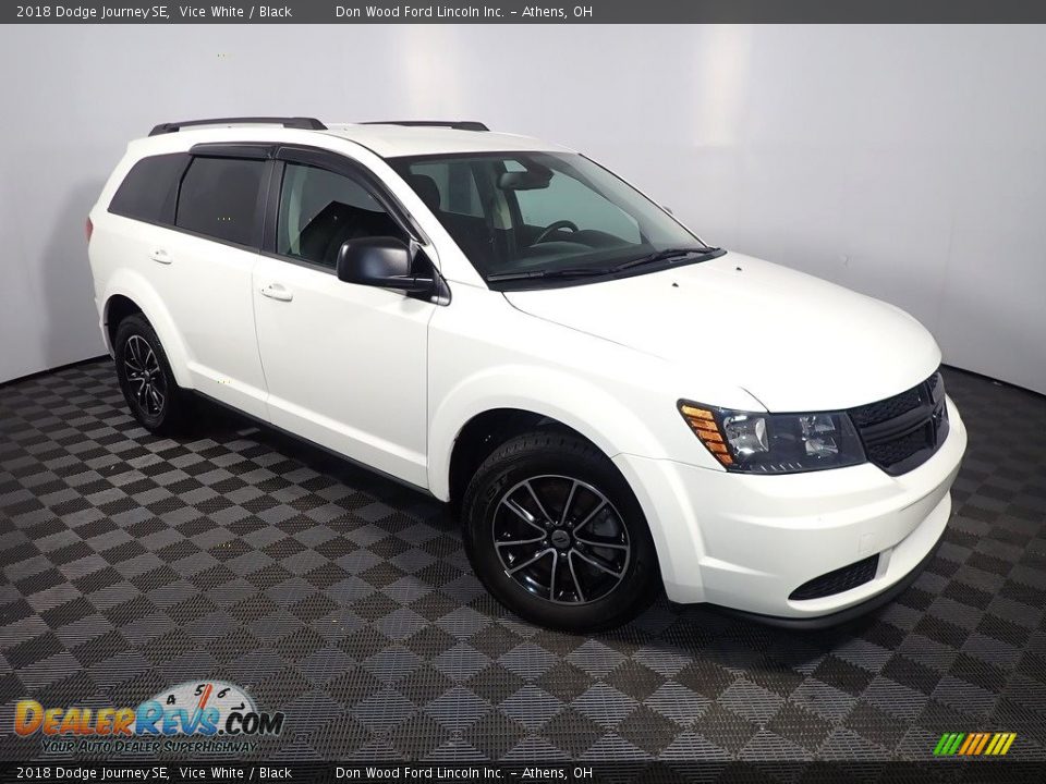 2018 Dodge Journey SE Vice White / Black Photo #2