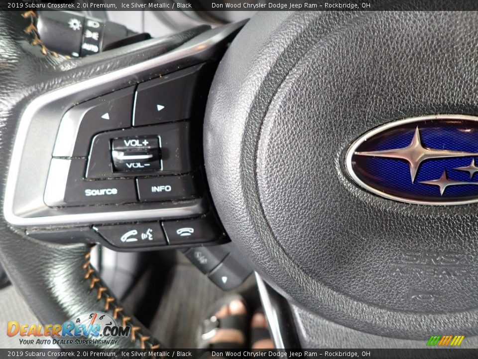 2019 Subaru Crosstrek 2.0i Premium Ice Silver Metallic / Black Photo #17