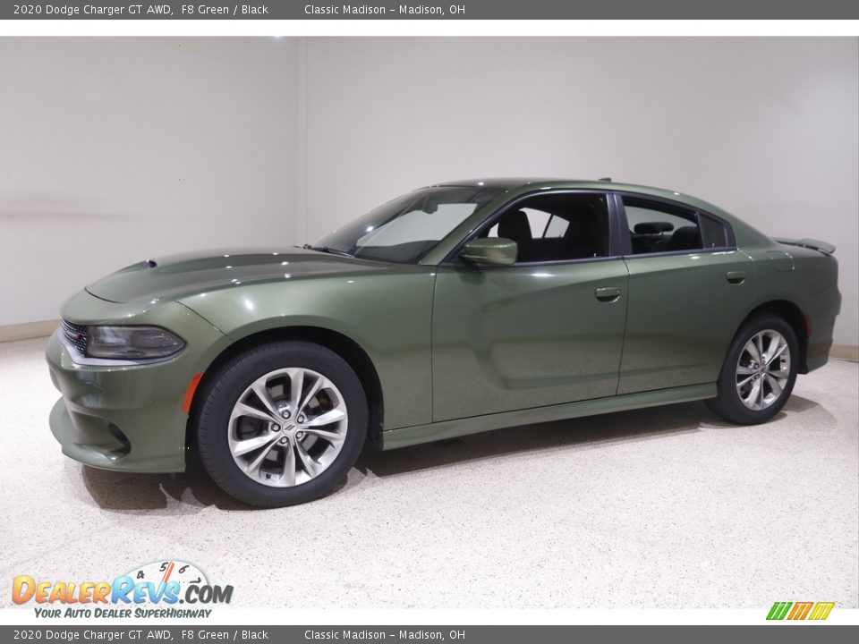2020 Dodge Charger GT AWD F8 Green / Black Photo #3
